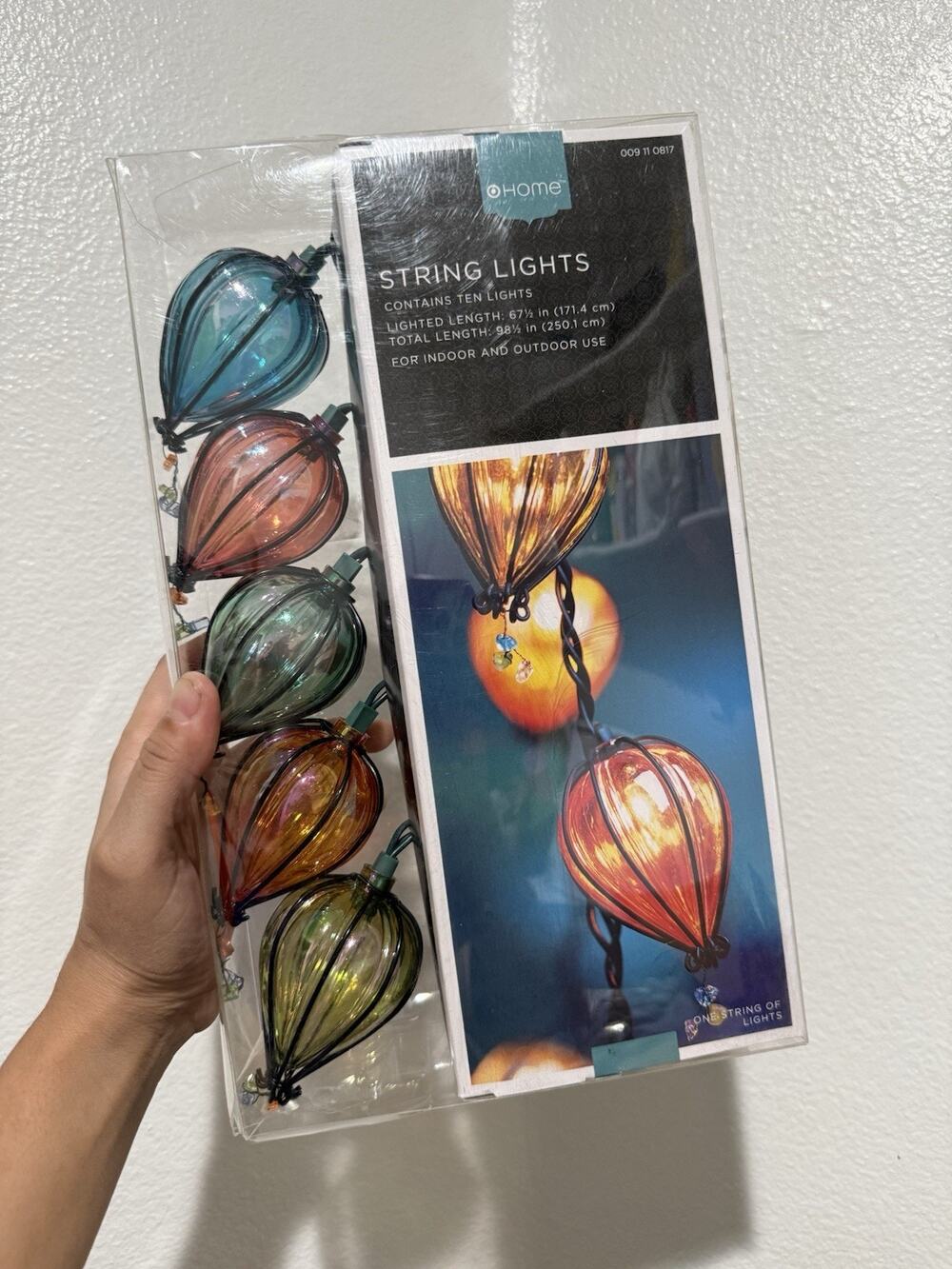 Threshold Design Tear Drop/Air Balloon String Lights Indoor Outdoor 2015 NEW
